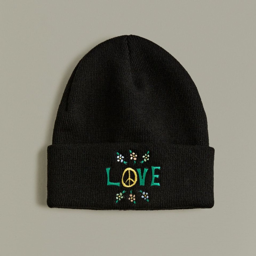 NWT Coney Island Picnic LOVE Beanie